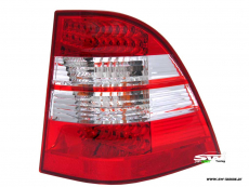 SW-Light LED Rckleuchten fr Mercedes Benz W163 M-Klasse red/crystal