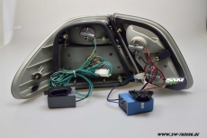 SW-Light LED Rckleuchten fr Mercedes Benz CLK W208 06/97-02 smoke
