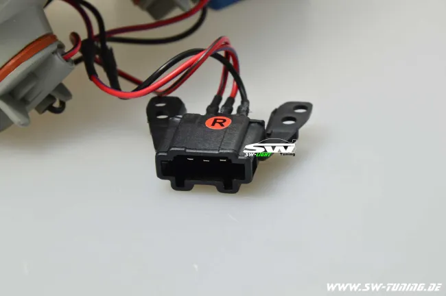 SW-Light LED Rückleuchten für Mercedes Benz CLK W208 06/97-02 red/black