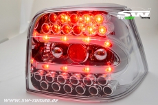 SW-Light LED Rckleuchten passend fr VW Golf IV 97-04 crystal