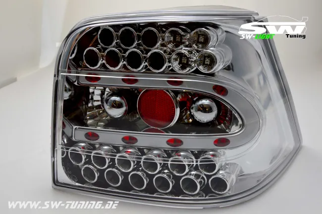 SW-Light LED Rückleuchten passend für VW Golf IV 97-04 crystal
