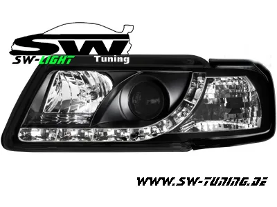 SW-Light headlights for Audi A3 8L 09.96-00 LED positionlight black