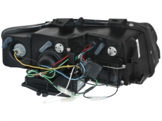 SW-Light headlights for Audi A4 8E 01-04 LED positionlight black