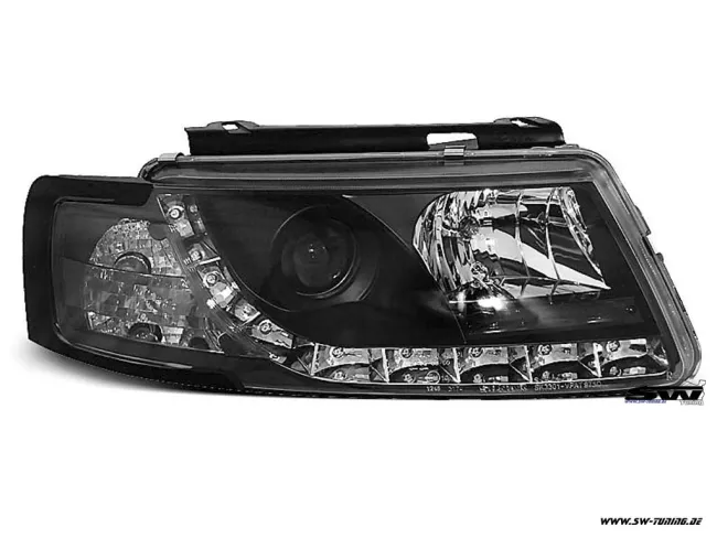 SW-Light headlights VW Passat 3B 97-01 LED positionslight black