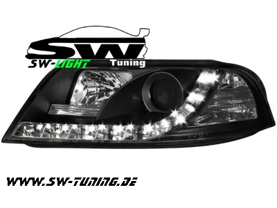 SW-Light Scheinwerfer VW Passat 3BG 00-04 LED Standlicht black