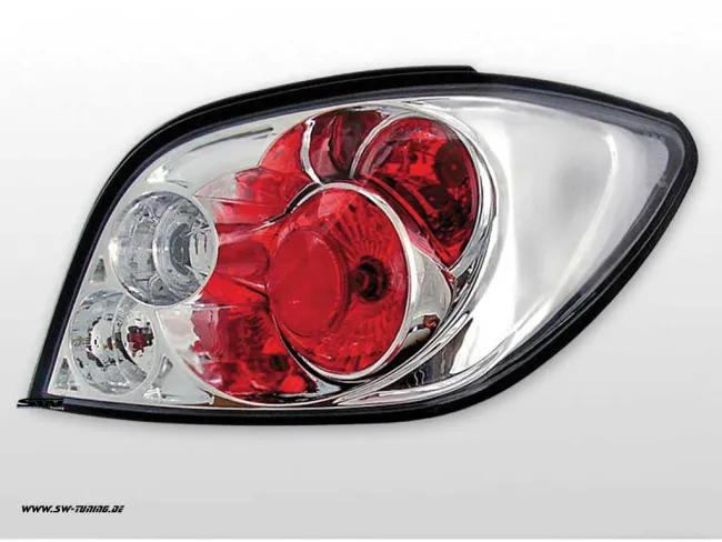 SW-taillights Peugeot 307 sedan 01-05 chrome