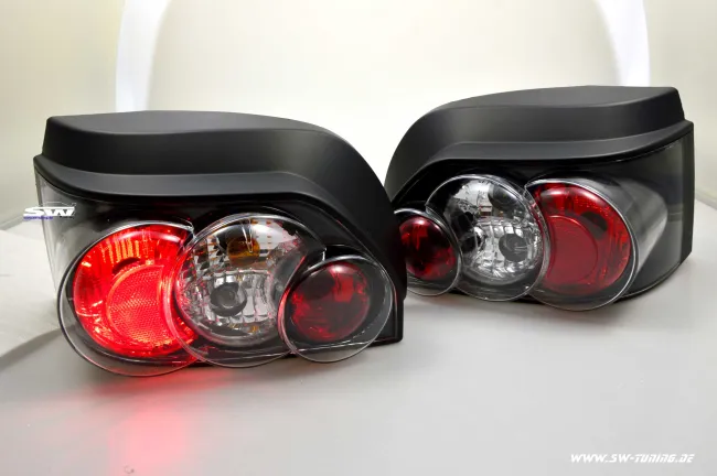 SW-taillights Renault Clio I 90-98 black 3 doors