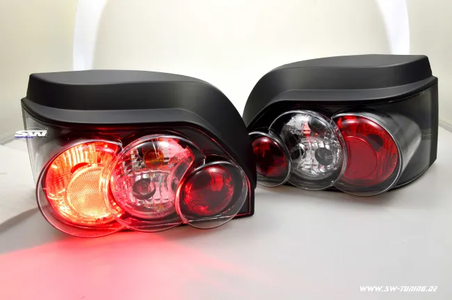SW-taillights Renault Clio I 90-98 black 3 doors