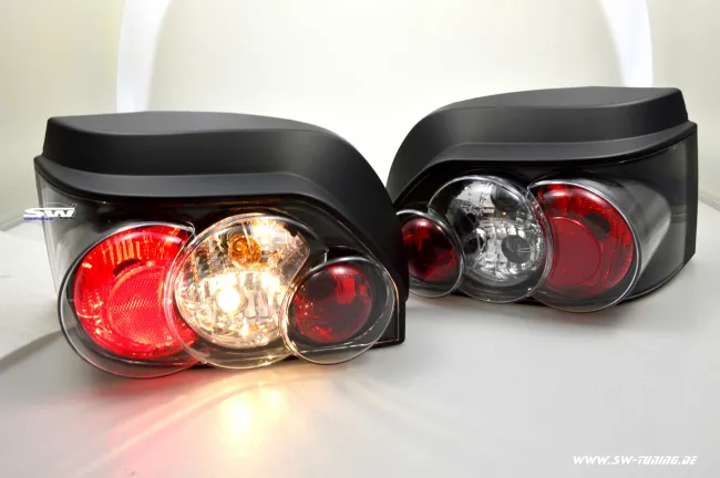 SW-taillights Renault Clio I 90-98 black 3 doors