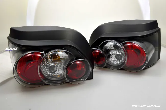SW-taillights Renault Clio I 90-98 black 3 doors