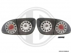 SW-Light LED Rckleuchten fr Seat Leon 1M 99-05 black / clear