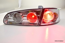 SW- taillights for Seat Ibiza 6L 02.2002-2008 chrome