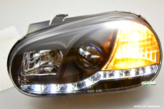 SW-Light Scheinwerfer VW Golf IV 97-04 LED Standlicht black
