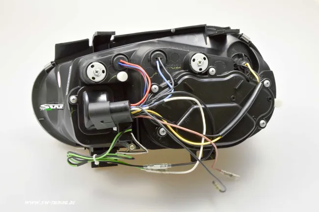 SW-Light VW Golf IV Halogen Headlights LED positionslight black