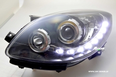 SW-Light Scheinwerfer Renault Twingo II 07-12 LED Standlicht black