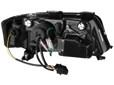 SW-Light headlights Audi A6 01-04 daytime-running-lamp-optic chro