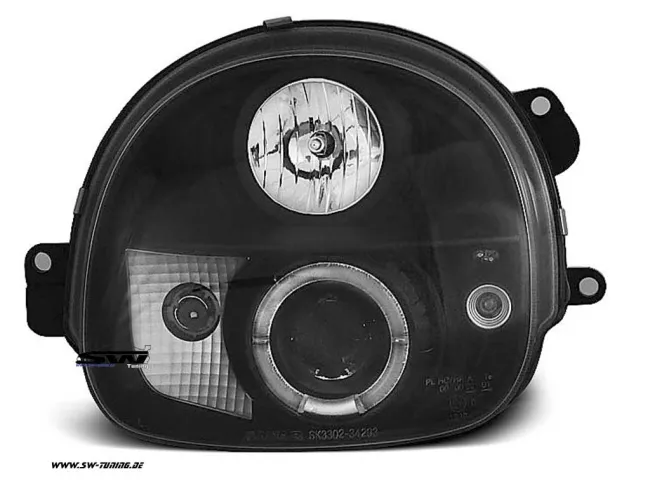 Angel Eye Scheinwerfer Renault Twingo 92-07 LED Standlichtring black