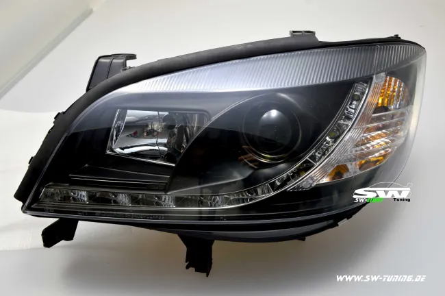 SW-Light Scheinwerfer Opel Zafira A 99-05 LED Standlicht schwarz