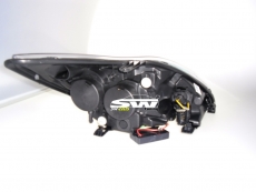 Angel Eye Scheinwerfer fr Ford Focus Mk2 08-11 mit CCFL-Ringe black