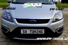 Angel Eye Scheinwerfer fr Ford Focus Mk2 08-11 mit CCFL-Ringe black