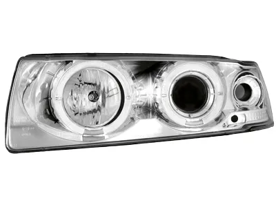 Angel eye headlights for BMW E36 Coupé/convertible 92-98 2 LED halo rims chrome