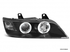 Angel Eye Scheinwerfer fr BMW Z3 95-99 LED Standlichtringe black