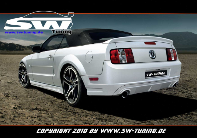 юбка заднего бампера форд мустанг 2010