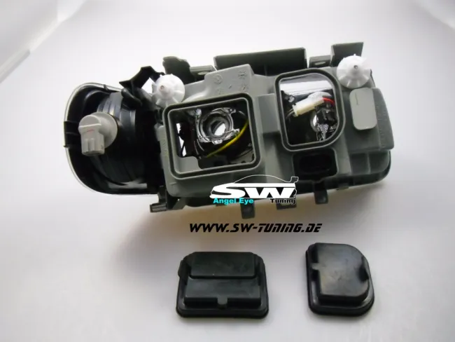 Angel Eye Scheinwerfer VW Polo 6N 95-98 Standlichringe/LWR black