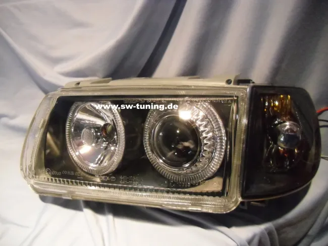 Angel Eye Scheinwerfer VW Polo 6N 95-98 Standlichringe/LWR black