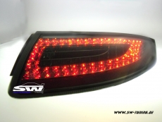 SW LED Rckleuchten fr Porsche 911 / 997 04-08 smoke
