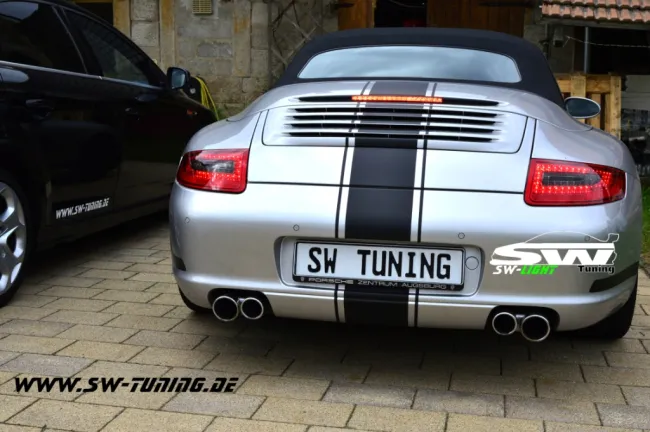 SW LED Rückleuchten passend für Porsche 911 / 997 04-08 red/smoke