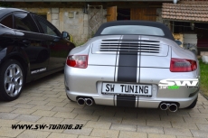SW LED Rckleuchten fr Porsche 911 / 997 04-08 red/smoke