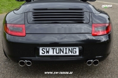 SW LED Rckleuchten fr Porsche 911 / 997 04-08 red/smoke