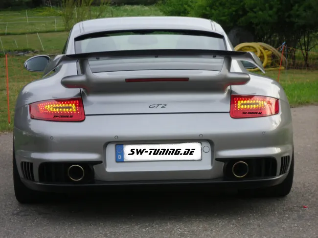 SW LED Rückleuchten passend für Porsche 911 / 997 04-08 red/smoke