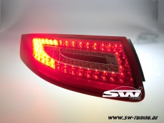 SW LED taillights for Porsche 911 / 997 04-08 red/crystal