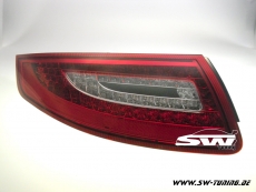 SW LED taillights for Porsche 911 / 997 04-08 red/crystal