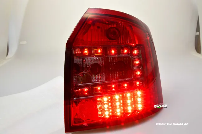 SW-Light LED Rückleuchten Audi A4 B6 8E Avant 01-04 red/smoke