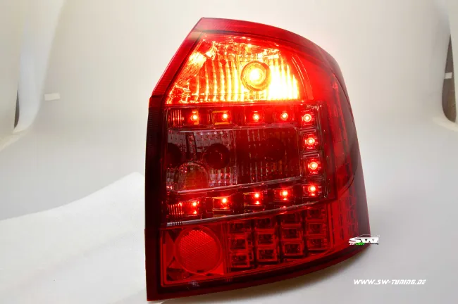 SW-Light LED Rückleuchten Audi A4 B6 8E Avant 01-04 red/smoke