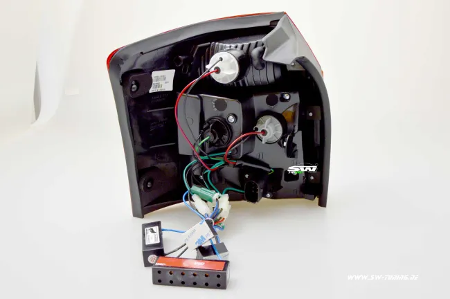 SW-Light LED Rückleuchten Audi A4 B6 8E Avant 01-04 red/smoke