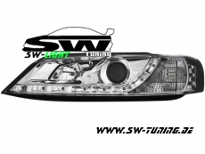 SW-Light headlights Opel Vectra B 99-02 Facelift LED positionslight chrome
