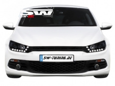 SW-DRL Scheinwerfer VW Scirocco III Typ 13 08-14 LED-Tagfahrlicht black