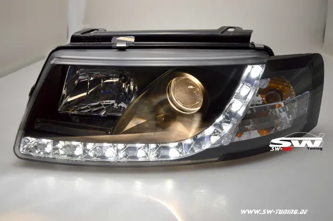 SW-DRL headlights VW Passat 3B DAYTIME RUNNING LIGHT black