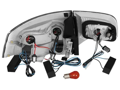 SW-Light LED taillights for Audi A4 Sedan 04-08 4pieces smoke