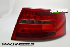 SW-Light LED Rckleuchten passend fr Audi A6 4F Limousine 04-08 red/smoke (6Pin)