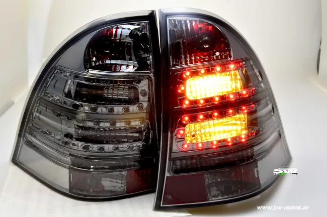 SW-Light LED Rückleuchten für Mercedes Benz S203 C-Klasse T-Modell smoke 6Pin