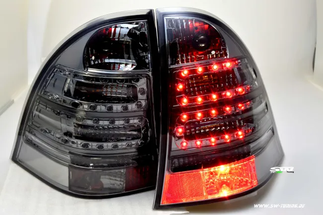 SW-Light LED Rückleuchten für Mercedes Benz S203 C-Klasse T-Modell smoke 6Pin