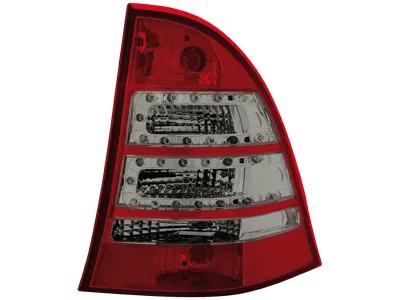 SW-Light LED taillights for Mercedes Benz C-Class S203 00-07 stationwagon red/smoke