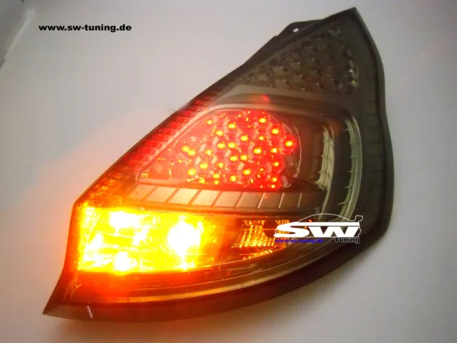 LED Rückleuchten Ford Fiesta MK7 JA8 08-13 3/5Türer smoke