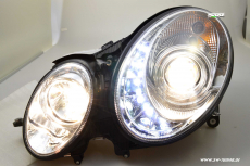 SW-Light headlight Mercedes Benz E-Class W211 06-08 chrome Facelift
