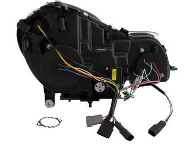 SW-Light Xenon Scheinwerfer für Mercedes Benz W211 E-Klasse 02-06 chrom HID